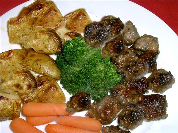 Italian Sausage and Potatoes. Photo by Bergy