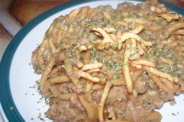 Easy Hamburger Casserole. Photo by lauralie41