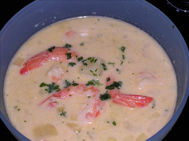 Simple Shrimp Chowder. Photo by Anke R