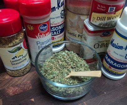 Ranch Dip Mix. Photo by BakinBaby