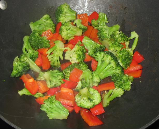 Broccoli and Bell Peppers. Photo by Acadia*