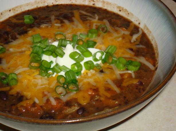T.G.I. Friday's Black Bean Soup. Photo by Pismo