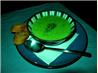 Creamy Green Pea Soup With Smoked Salmon