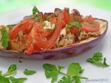Greek-Style Stuffed Eggplant (Aubergine)