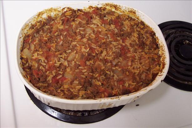 Cabbage Beef Casserole (Lazy Cabbage Rolls)  - Dairy Free. Photo by Chelle_N