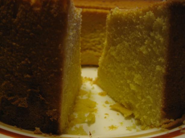 Original Pound Cake from 1700's England. Photo by The Egglady