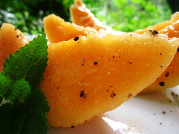 Peppery Cantaloupe Cubes. Photo by gailanng