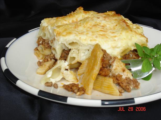 Pastitsio - Greek Lasagna. Photo by lets.eat