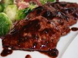 Blackberry Glazed Pork Tenderloin