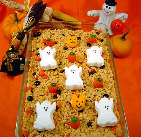 Kreepy  Krispies Treats. Photo by Sue Lau