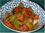 Sherry Tofu and Snow Peas
