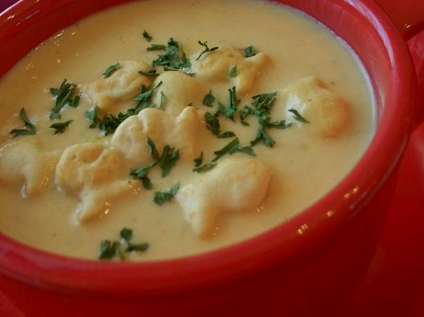 Cheddar Cheese Soup. Photo by *Parsley*