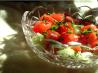 tomato, cucumber, & onion salad. Recipe by gina