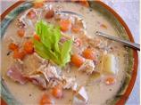 Creamy Turkey Soup (Crock Pot)