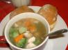 Chicken Soup for the Lazy. Recipe by Mini Ravindran