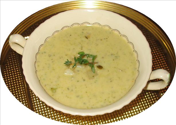 Creamy Cajun Zucchini and Potato Soup. Photo by Lorrie in Montreal
