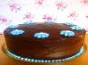 Old Fashioned Chocolate Cake With Glossy Chocolate Icing