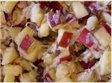 Old Fashioned Apple Salad With Cooked Dressing. Photo by Mercy