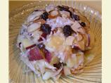 Old Fashioned Apple Salad With Cooked Dressing. Photo by Mercy