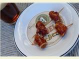 Bacon-wrapped Lil' Smokies. Photo by newspapergal
