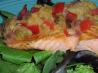 Hawaiian Salmon With Pineapple Salsa
