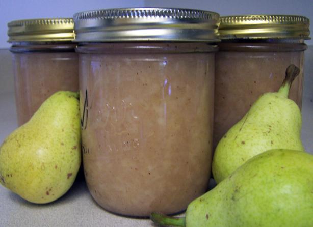 Vanilla Pear Sauce. Photo by CarolAT