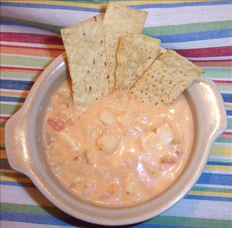 Tex-Mex Cheesy Chicken Chowder. Photo by Hey Jude
