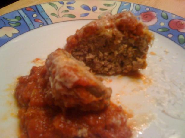 Chef Rocco Dispirito's Mama's Meatballs. Photo by ChefJohnnyChicago