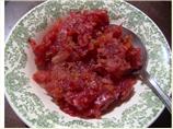 Cranberry-Tangerine Sauce With Apples & Almonds