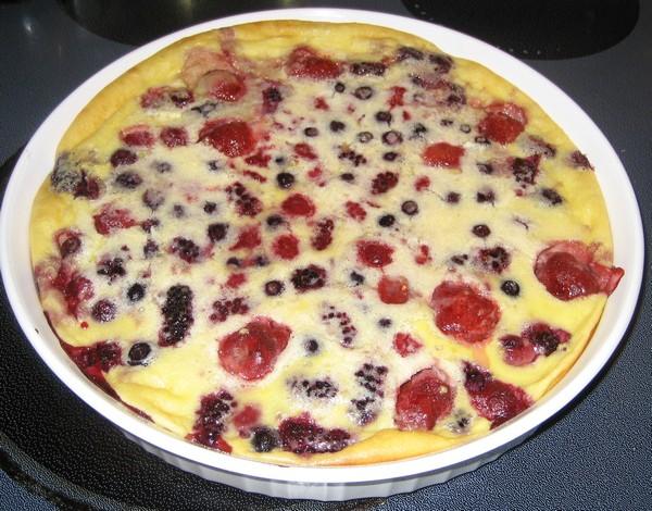 Baked Raspberry Vanilla Pudding. Photo by Halcyon Eve