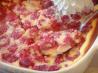 Baked Raspberry Vanilla Pudding