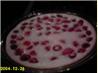 Baked Raspberry Vanilla Pudding