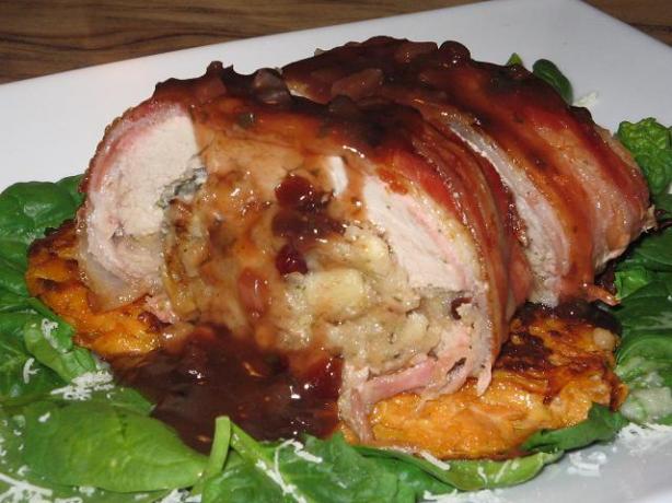 Fruity Roast Pork With Fruity Port Sauce. Photo by The Flying Chef