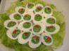 Spinach-stuffed Eggs. Recipe by Hey Jude