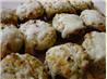 Cheese and Pesto-Stuffed Mushrooms. Recipe by Wildflour
