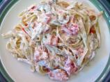 Northwest Creamy Smoked Salmon Fettuccine Alfredo
