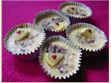 Swirled Cheese Cupcakes (chocolate and Peanut Butter)