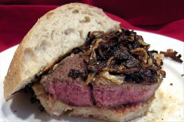 Steak Sandwich. Photo by Derf