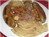 Fall Bratwurst With Apples and Onions. Recipe by DarkLove