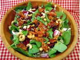 Spinach Salad With Bacon and Cashews