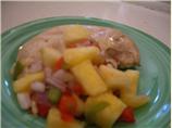 Spiced Chicken With Pineapple Salsa