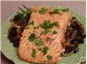 Roasted Salmon With Caramelized Onions and Figs