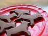 Chocolate Shortbread X-Mas Trees