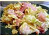 Ham and Cheese Noodle Casserole. Recipe by Wildflour