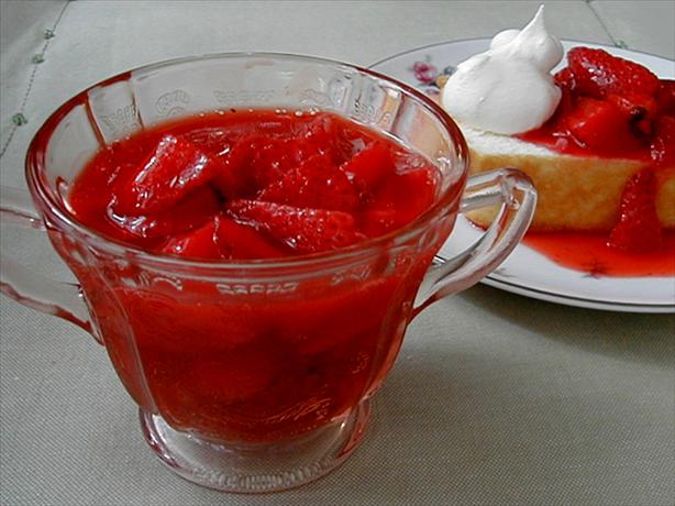 Strawberry Sauce. Photo by ms_bold