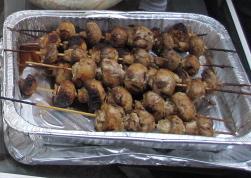 Mushroom Kabob Appetizers. Photo by Katanashrp