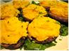 Portabellas Stuffed With Parmesan Potatoes. Recipe by Sharon123