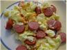 Ballpark Scramble. Recipe by Picholine