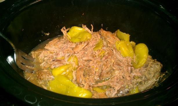 Crock Pot Pepperoncini Beef Roast. Photo by 20MinutesOrLessChef