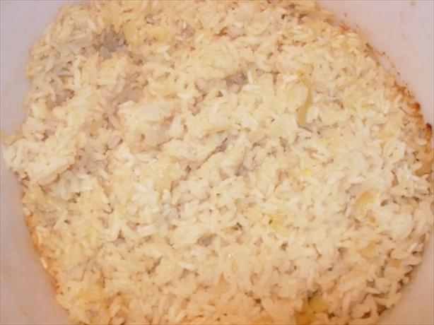 Baked Garlic Rice Pilaf. Photo by Loves2Teach